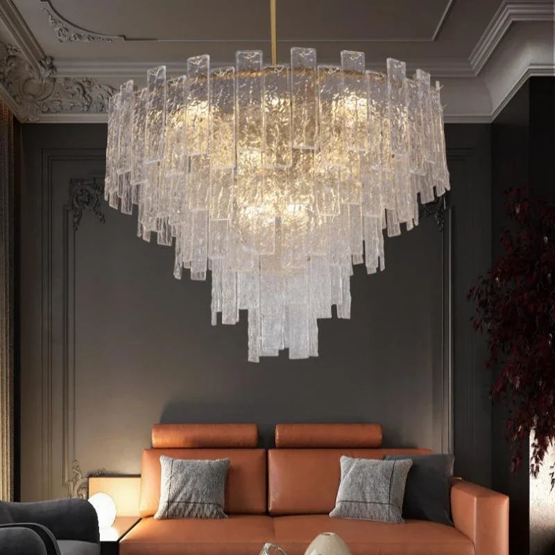 Afralia™ Crystal Chandelier: Postmodern LED Pendant Light for Home Decor