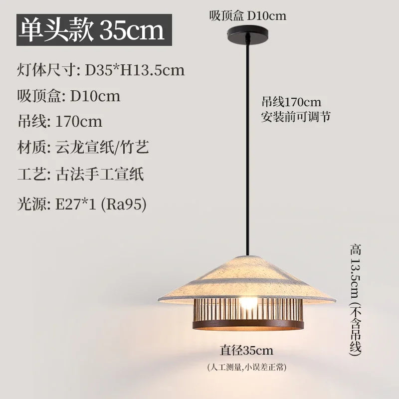 Afralia™ Three-Head Walnut Color Dining Table Lamp Fixture with LED Chandeliers