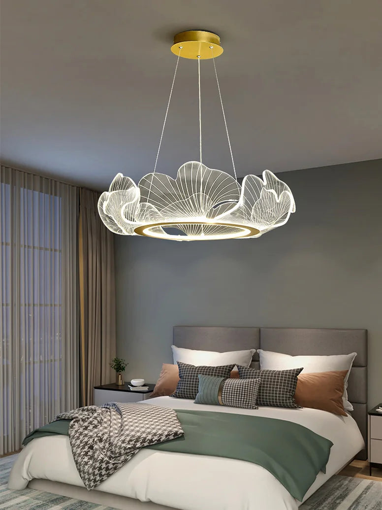 Afralia™ Modern Nordic Pendant Chandelier Ceiling LED Lamp for Home Decor Lighting