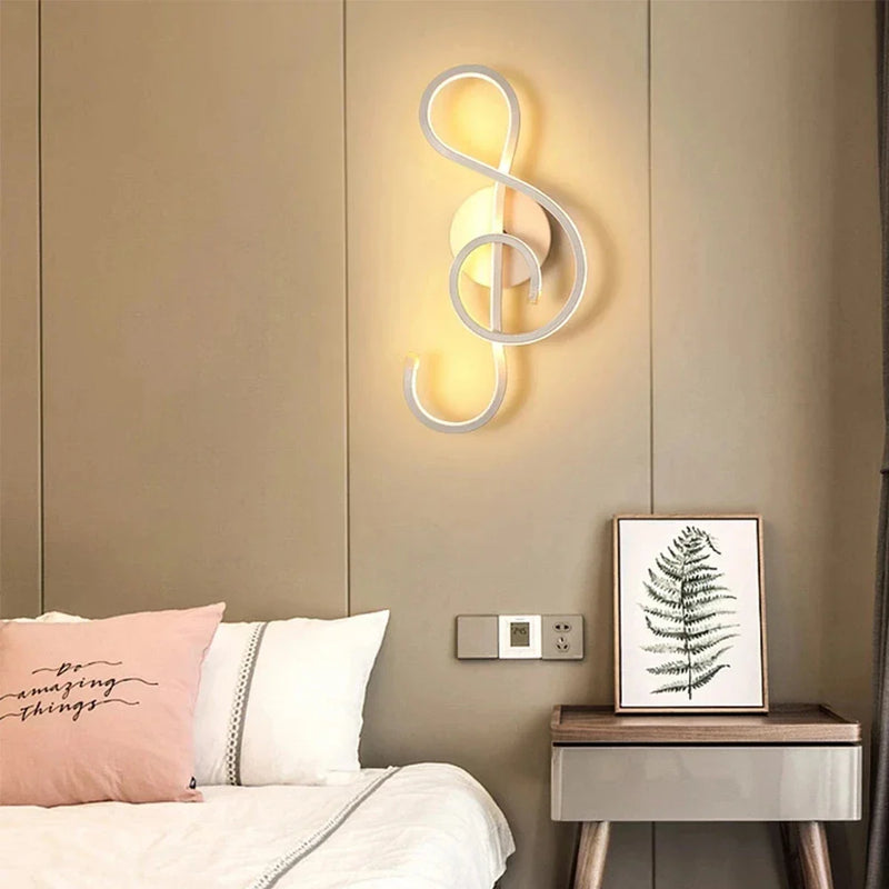 Afralia™ Minimalist LED Wall Lamps for Living Room, Bedroom, and Aisle Lighting