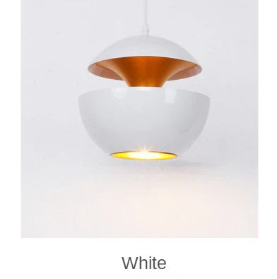 Afralia™ Nordic Apple Pendant Lamp LED Indoor Lighting for Home Decor & Creative Ambiance