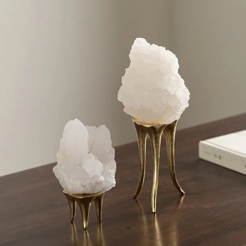 Afralia™ Octopus Brass Sculpture on Marble Base - Home Decor Metal Figurine