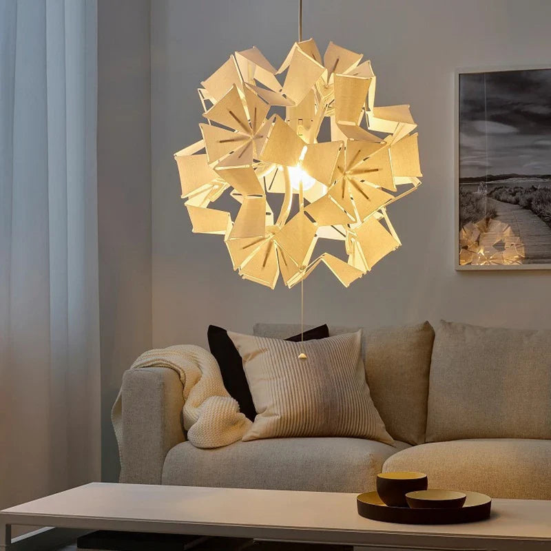Afralia™ Bauhinia Flower Chandelier: Modern Luxury Retractable Lighting Fixture for Stores & Hotels