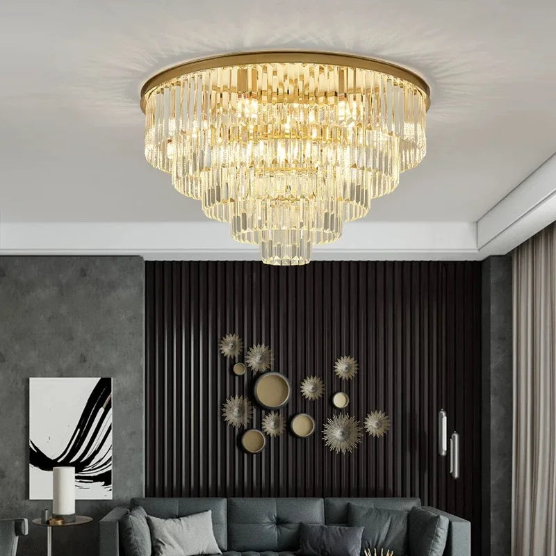 Afralia™ Retro Glass Tube Pendant LED Ceiling Lamp Home Decor