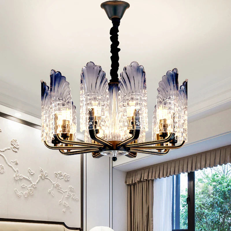 Afralia™ LED Jellyfish Chandelier - Modern Iron Lustre Lighting for Home Decor