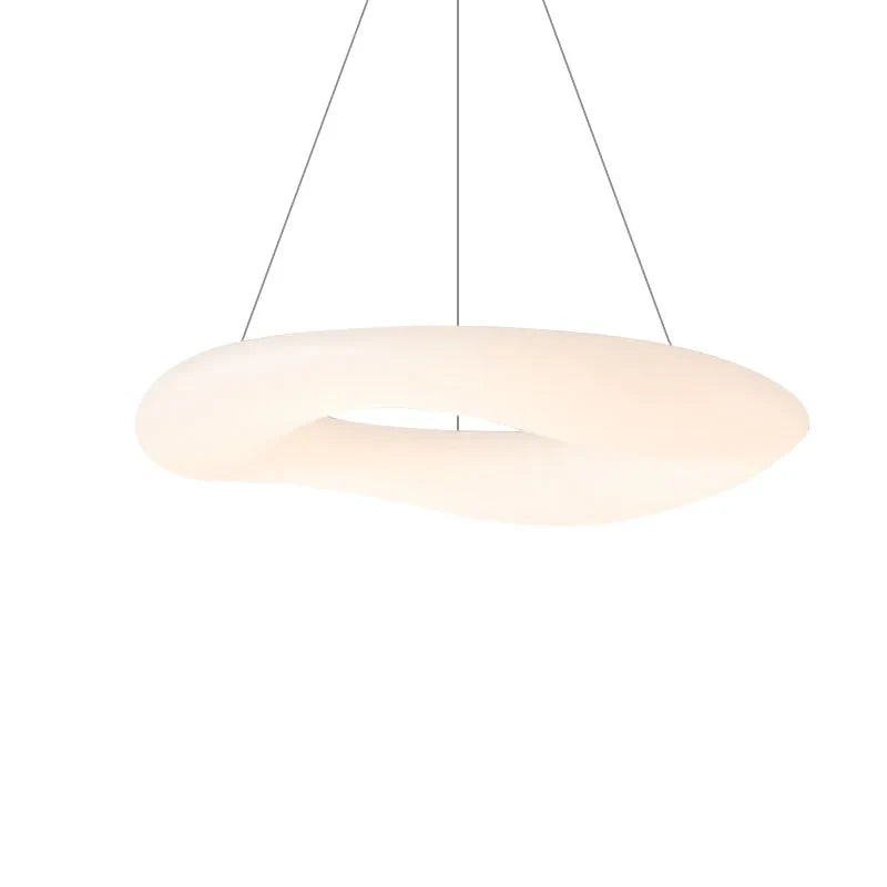 Afralia™ Cozy Cotton Ceiling Chandelier for Bedroom, Kitchen, and Living Room
