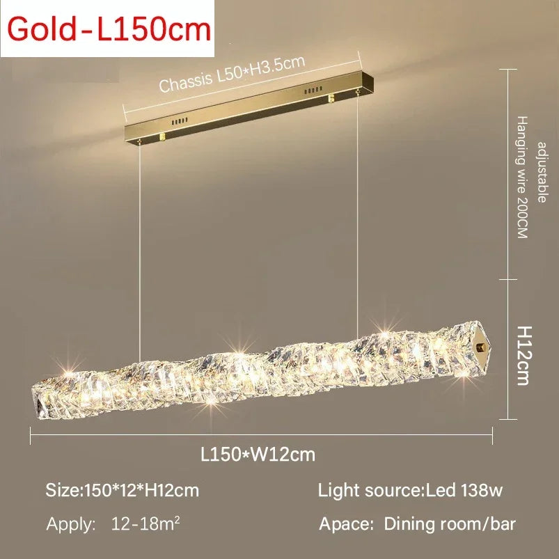 Afralia™ Crystal LED Ceiling Chandelier: Modern Luxury Living Room Wall Lamp
