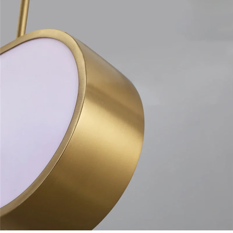 Afralia™ LED Sunset Chandelier: Remote Control Color Atmosphere Lighting Fixtures