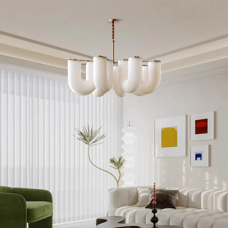 Afralia™ Modern LED Pendant Chandeliers for Living and Dining Room Lighting