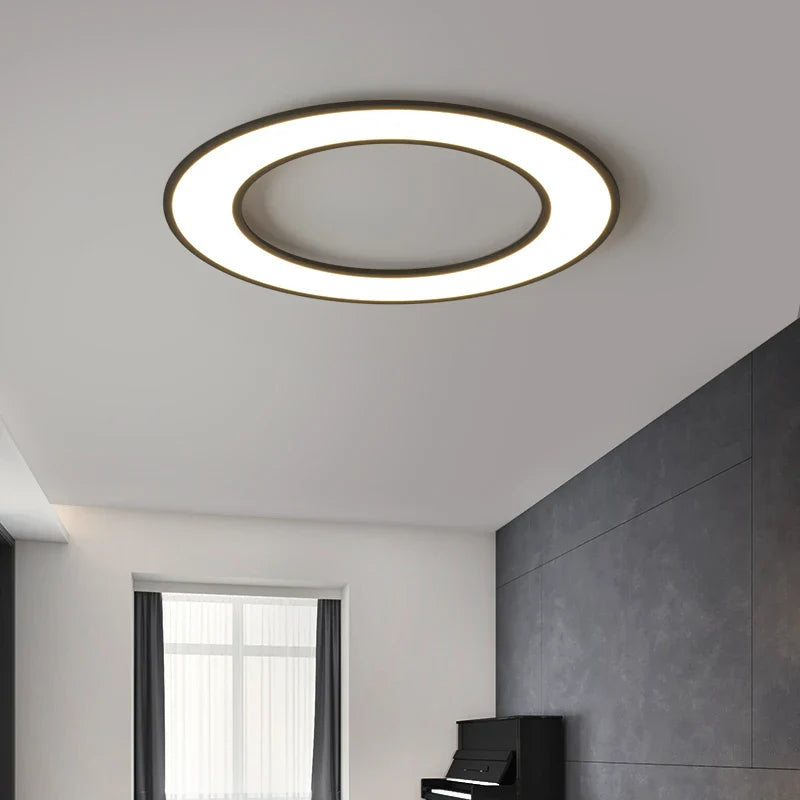Afralia™ Modern LED Ceiling Lights for Living Room Indoor Lighting Luminaria Lustres