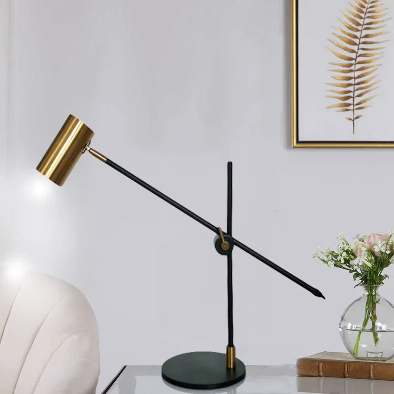 Afralia™ Long Adjustable LED Desk Lamp: Modern, Creative, and Elegant Lighting for Home and Office