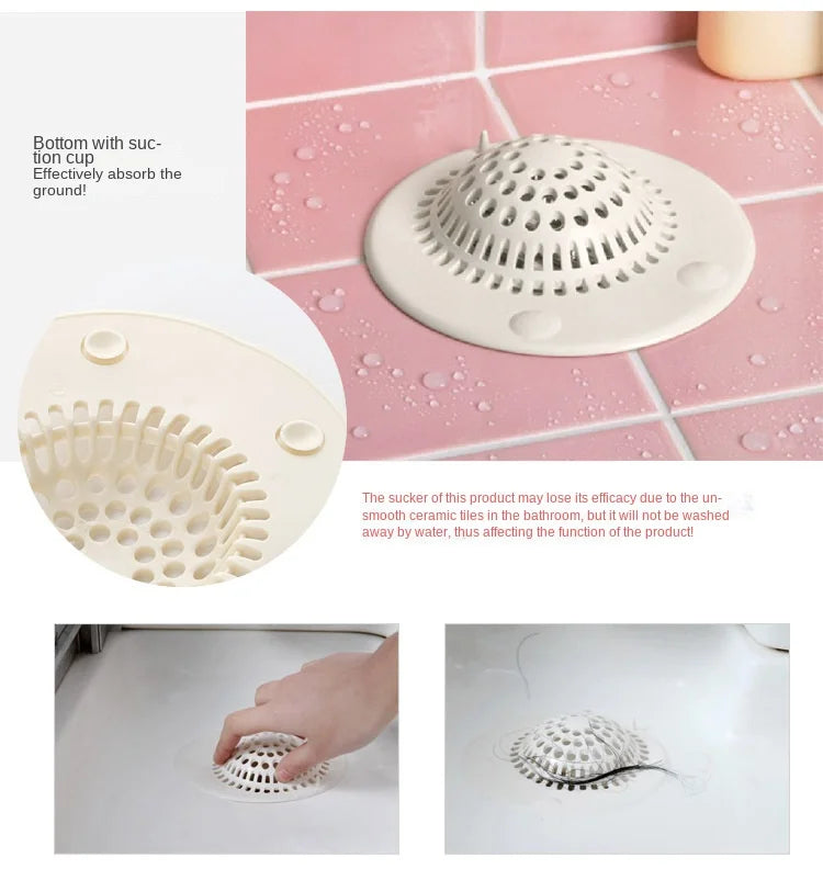 Afralia™ Hair Catcher Drain Strainer for Kitchen Sink and Shower Floor - Bathroom Filter