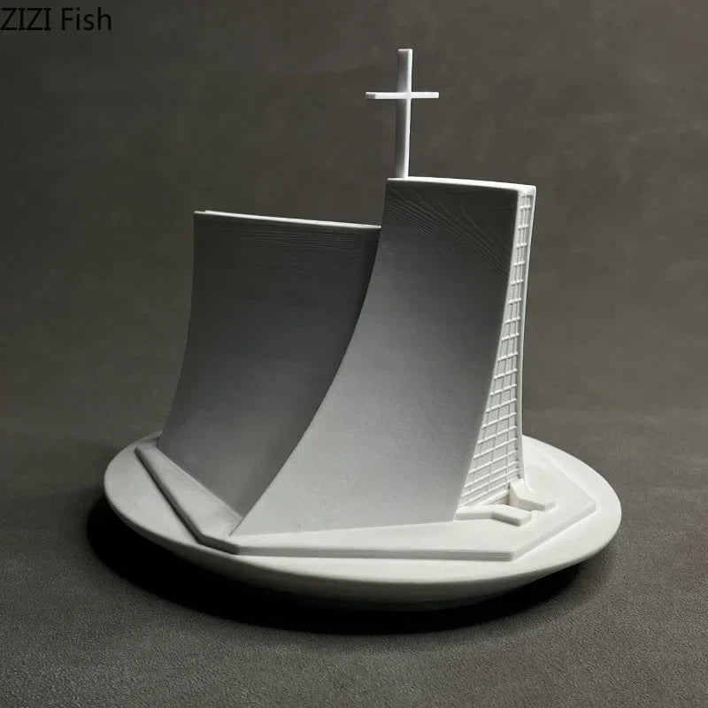 Afralia™ Chapel Ornaments: Christian Church Aesthetic Decor - Luce Architectural Theme