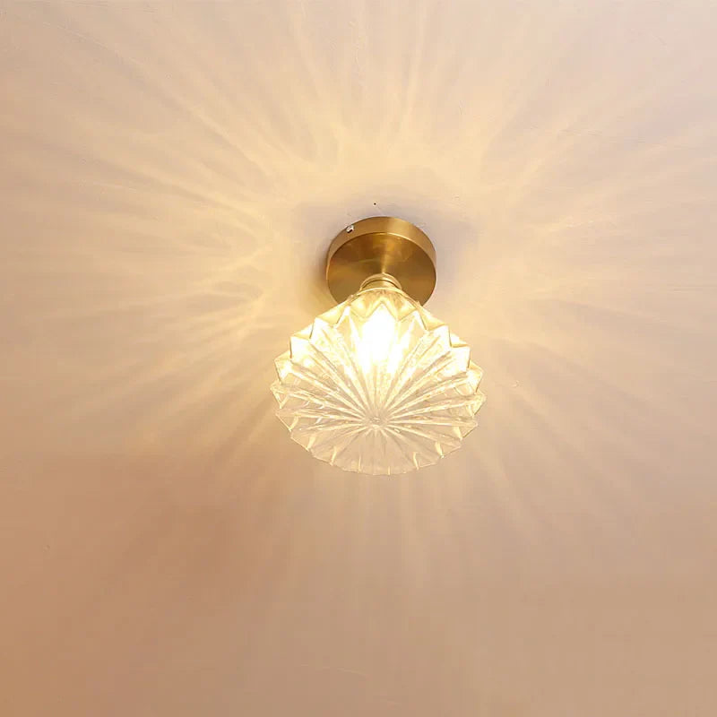 Afralia™ Diamond Glass LED Ceiling Lights - Modern Nordic Luxury Canopy Fixture