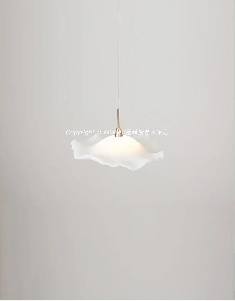 Afralia™ Lotus Leaf Pendant Light - Modern Nordic Art Bar Counter Bedroom Minimalist Design