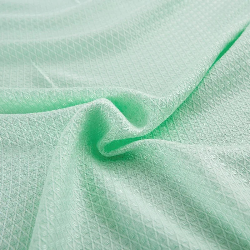 Afralia™ Bamboo Fiber Cooling Summer Blanket: Lightweight Diamond Quilt Duvet