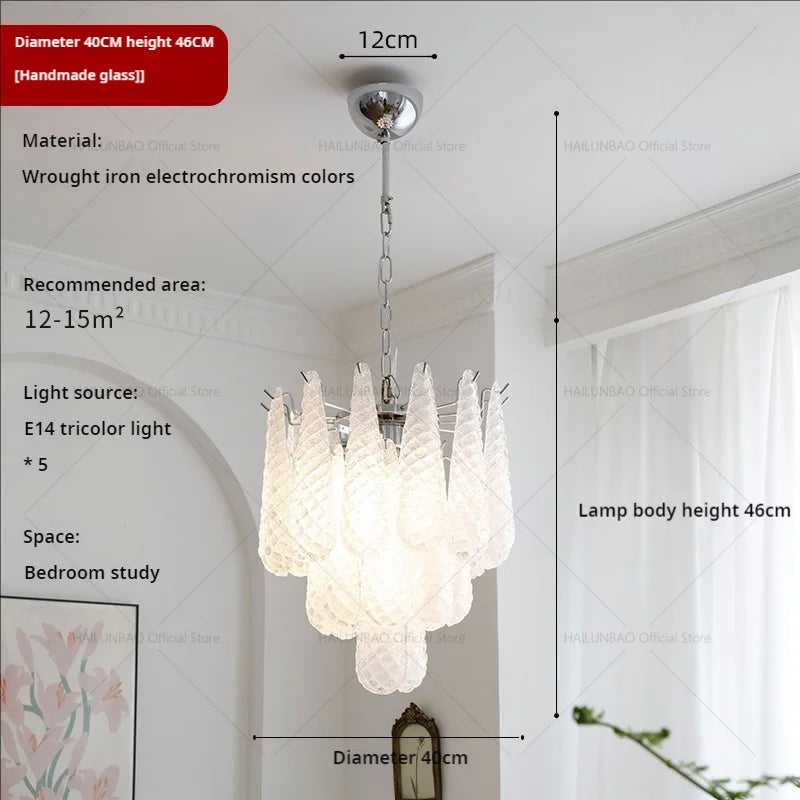 Afralia™ Crystal Glass Chandelier for Living, Dining & Bedroom - Elegant Medieval Art