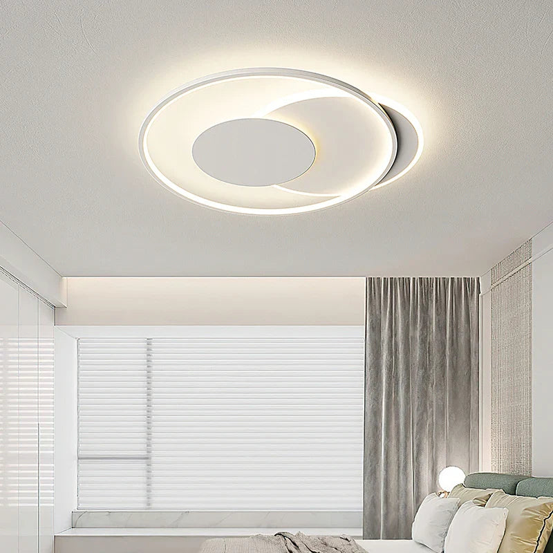Afralia™ Nordic Flush Mount Led Ceiling Light for Modern Living Spaces