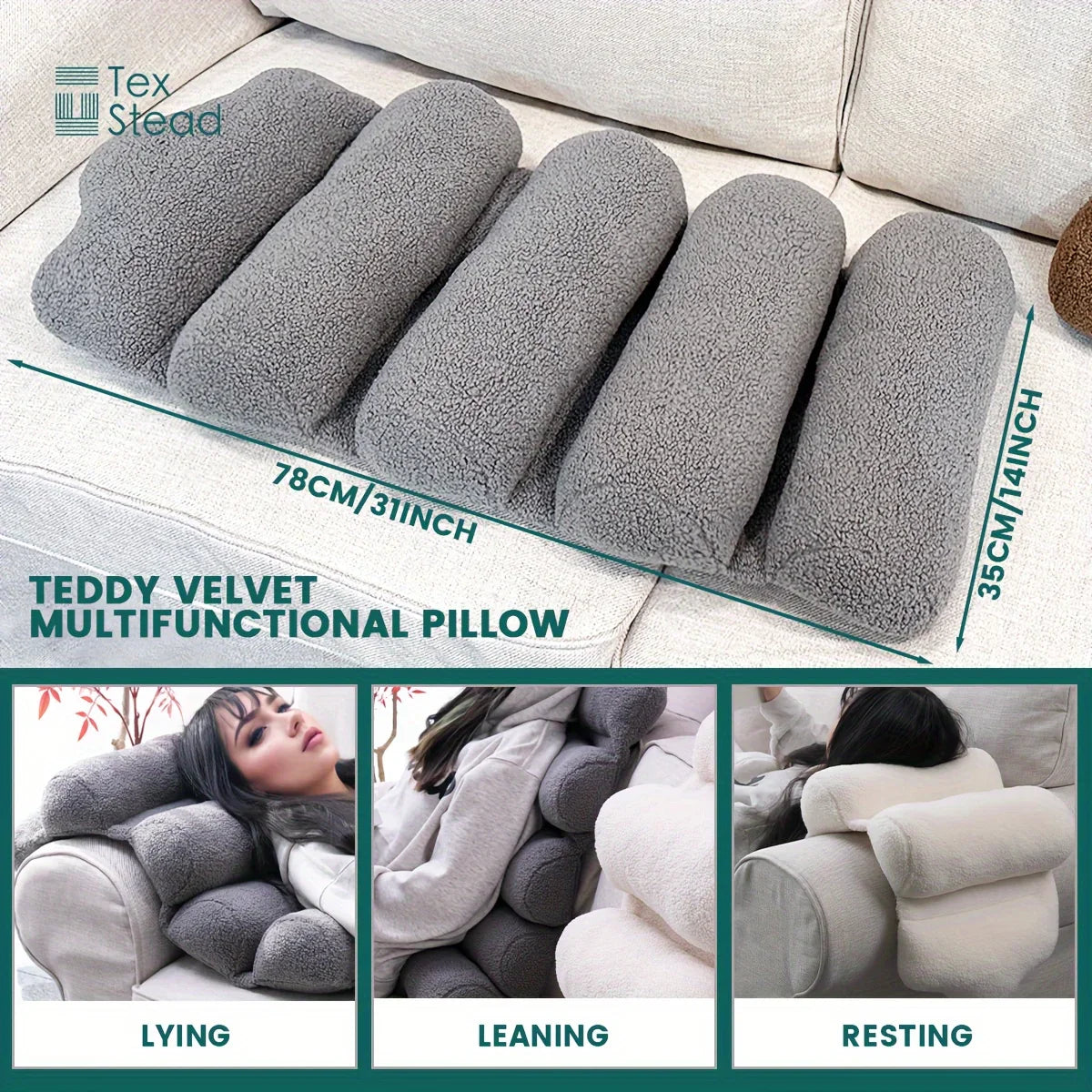 Afralia™ Mesh Lumbar Support Pillow for Office Chair - Adjustable and Breathable Design