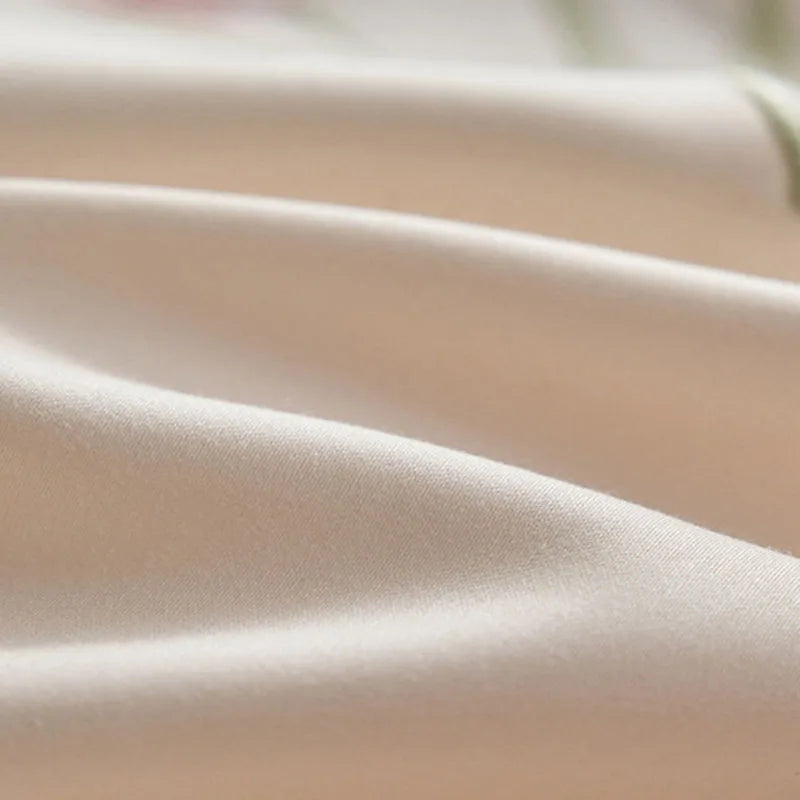 Afralia™ Luxury Cotton Embroidered Bedding Set for Romantic Bedroom - High Quality Quilt Set