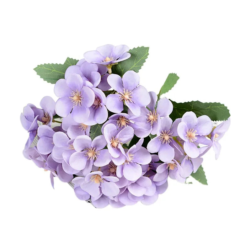 Afralia™ Begonia Silk Flower Bouquet - Home Soft Decoration Bouquet