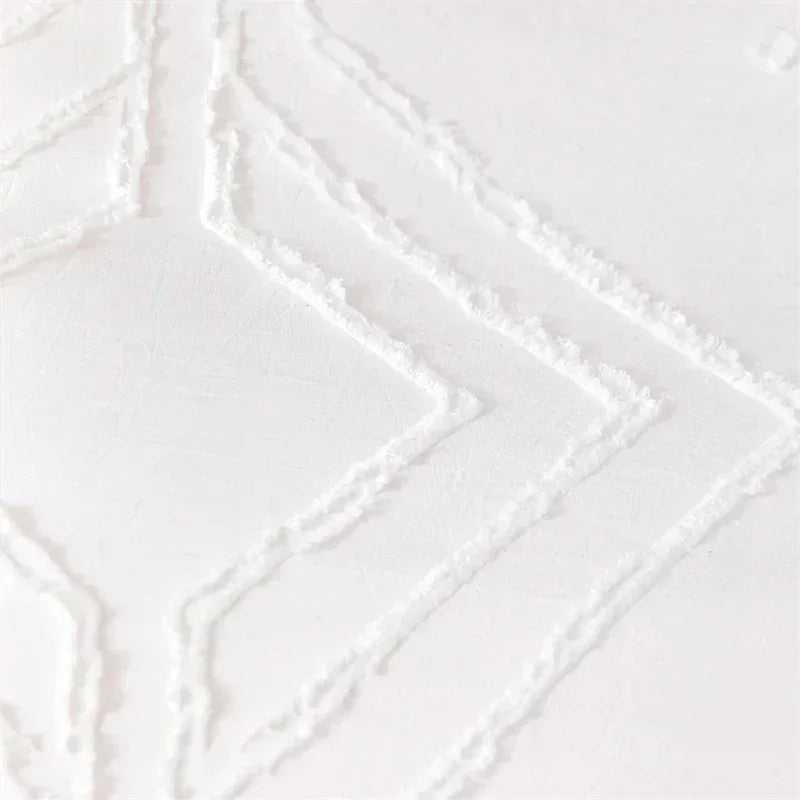 Afralia™ Floral Geometry Bedding Set in Queen, Twin, Double, King Sizes