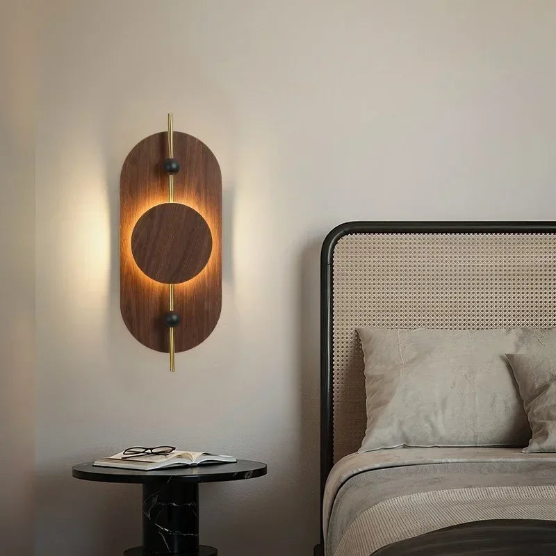 Afralia™ Nordic Minimalist Bedside Wall Lamp for Modern Living Room and Bedroom