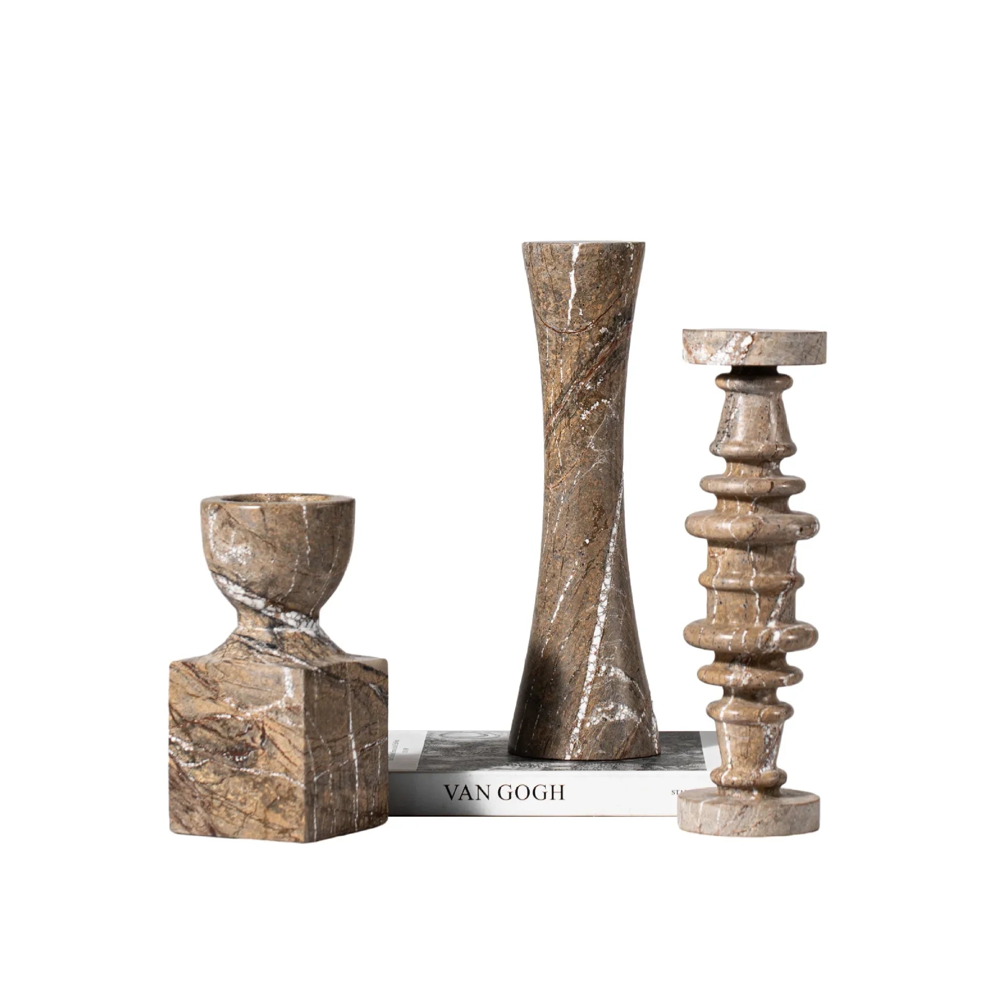 Marble Candle Holder by Afralia™: Vintage Decor for Wedding & Christmas