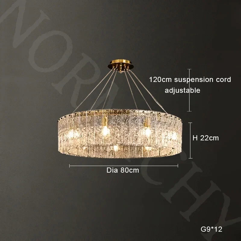 Afralia™ Modern Glass Pendant Light | Luxurious Home Decor & LED Lighting Fixture