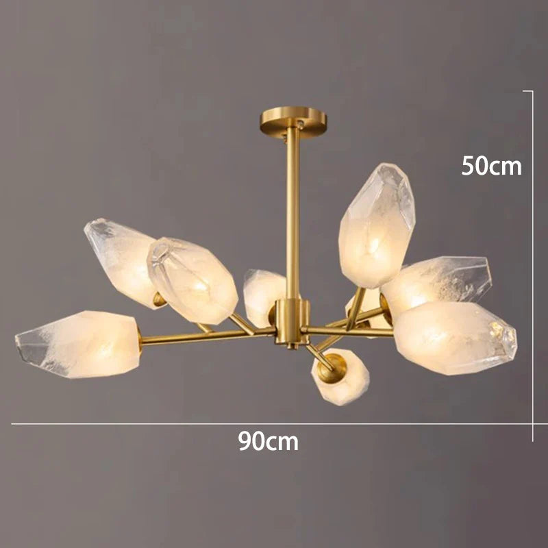 Afralia™ Modern Ceiling Chandelier | Elegant Hanging Pendant Light for Dining & Living Room