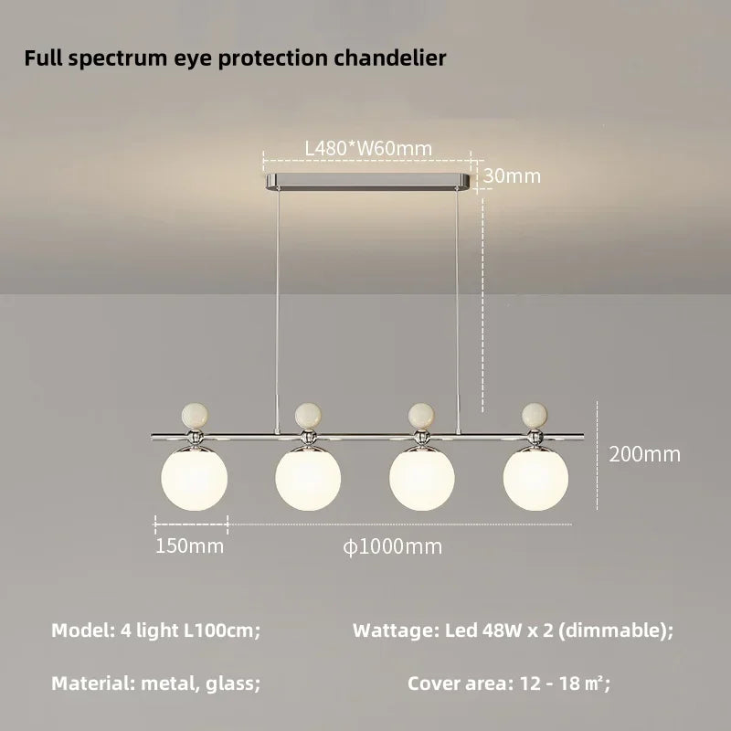 Afralia™ Modern Full Spectrum LED Pendant Hanging Light for Dining Room Decor