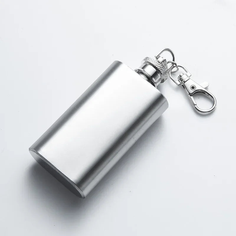 Afralia™ Stainless Steel Hip Flask 12oz Portable Whiskey Outdoor Drinkware