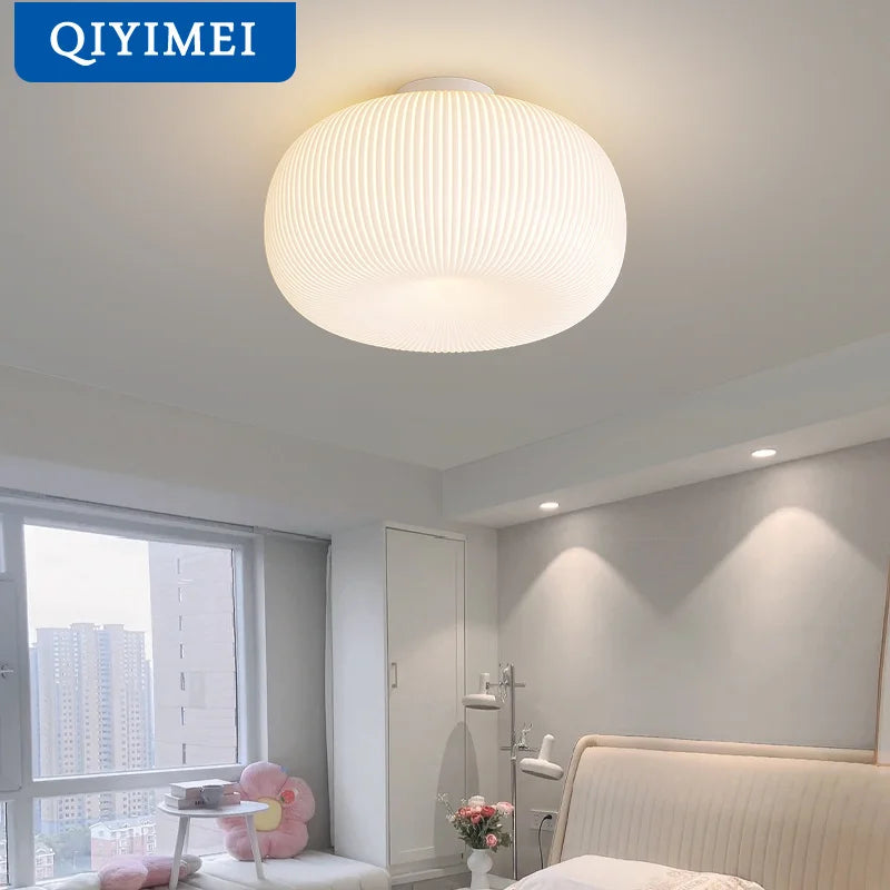 Afralia™ Pumpkin LED Ceiling Light: Ideal for Kids' Room, Bedroom, Living Room, Restaurant, Corridor