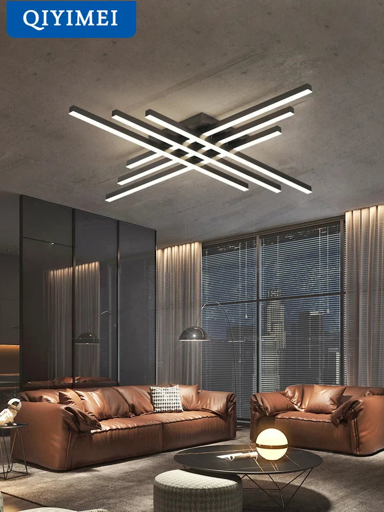 Afralia™ LED Chandeliers: Modern Lighting for Living Room, Bedroom, and Foyer