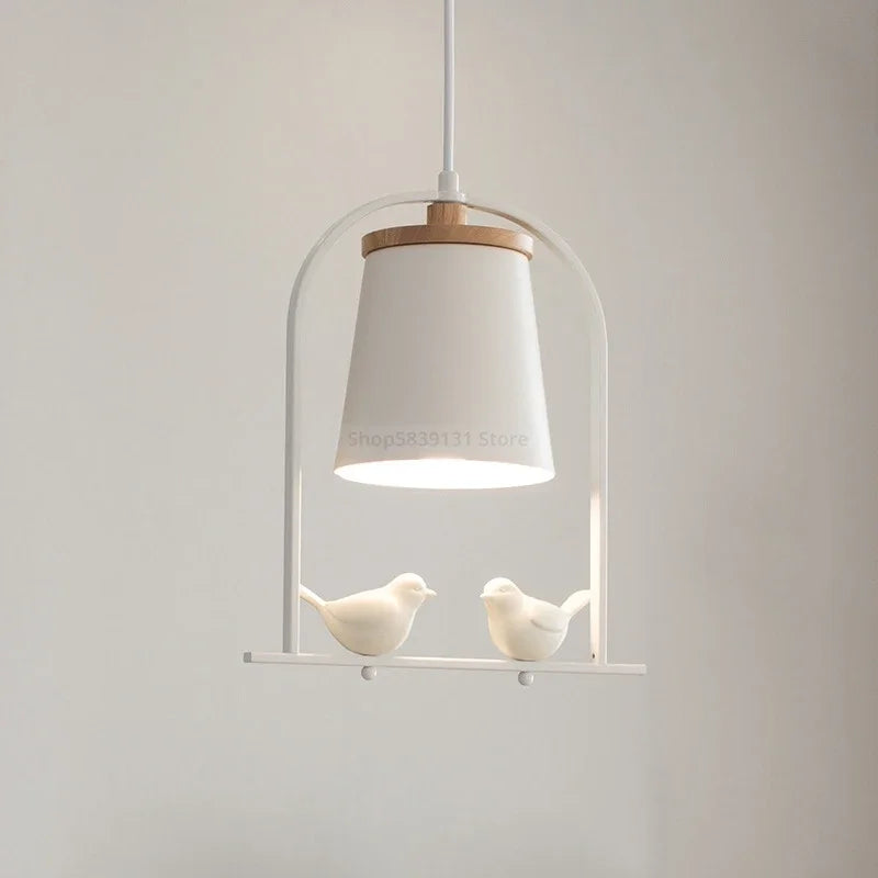 Afralia™ Bird LED Pendant Light: Nordic Minimalist Modern Style for Restaurant, Dining & Bedroom