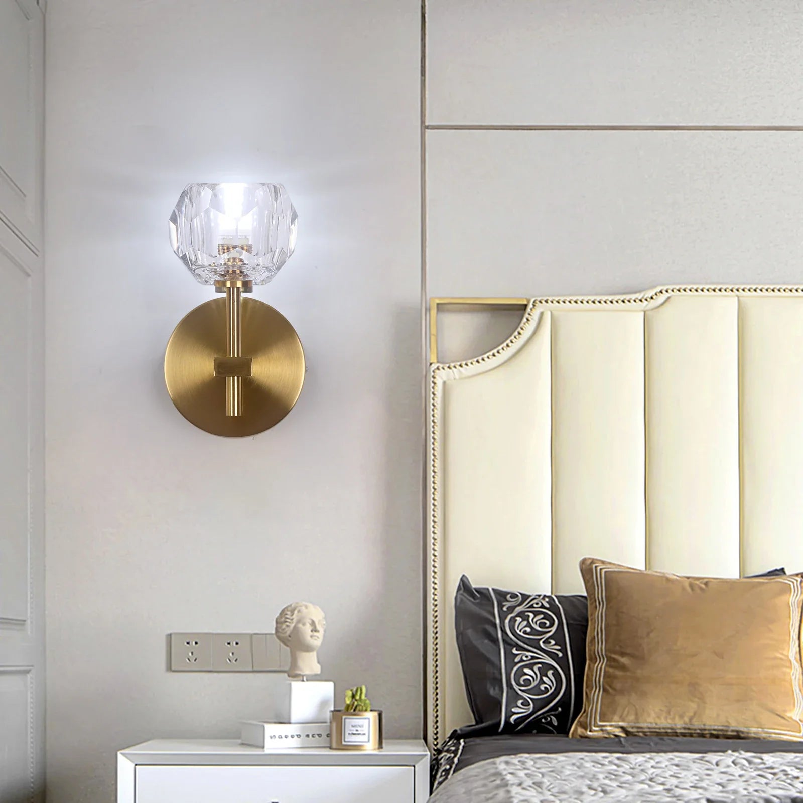 Afralia™ Crystal Pendant Light with Adjustable Height for Kitchen Island BedRoom Aisle Decor