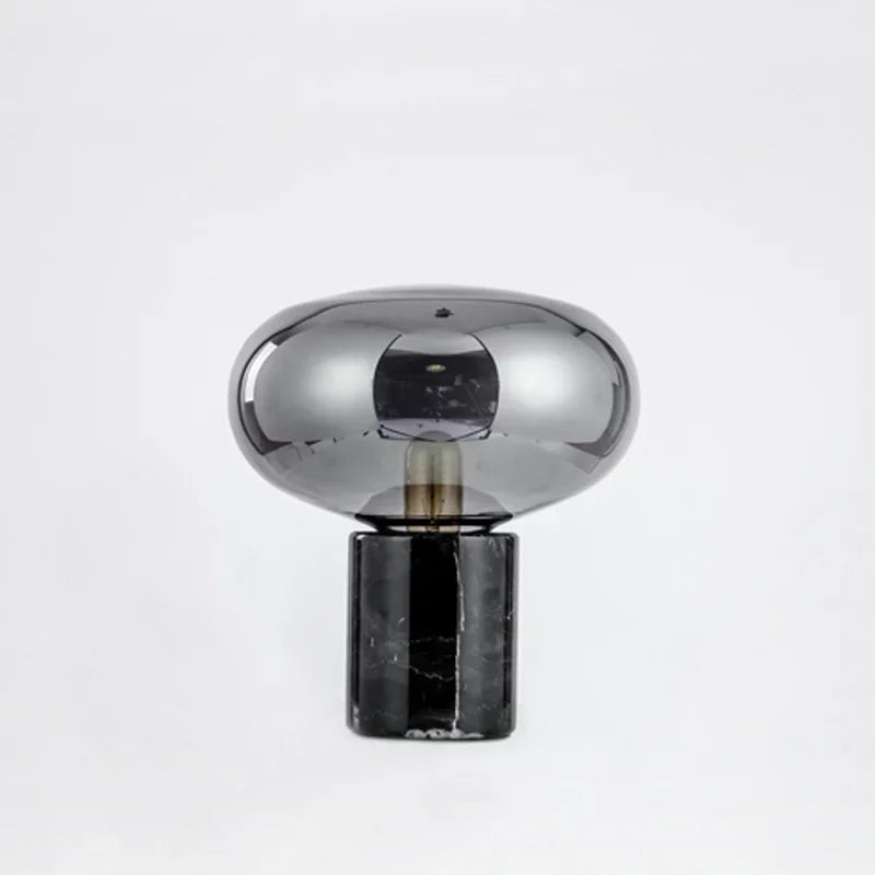 Afralia™ Marble Nordic Designer Bedside Lamp - Modern Minimalist Living Room Table Lamp