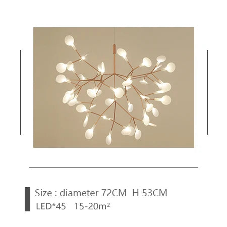 Afralia™ Luxe Chandelier: Modern Nordic Ceiling Light for Living & Dining Room
