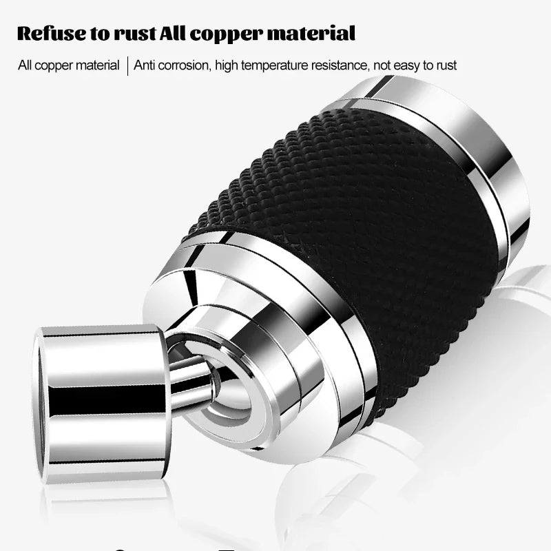 Afralia™ 3-Mode Space Aluminum Kitchen Faucet Aerator | 360° Water Saving Nozzle Filter