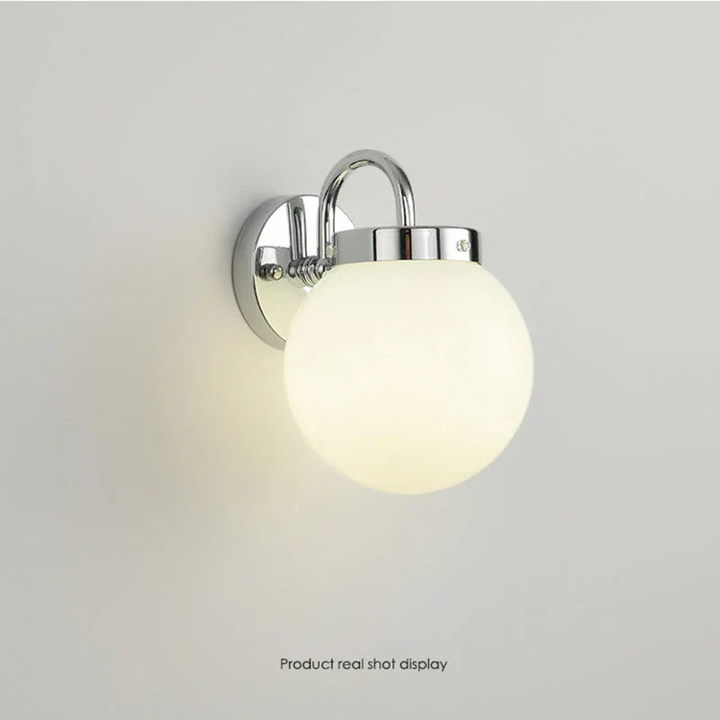 Nordic Glass LED Wall Lamp for Bedroom, Hotel, Living Room - Afralia™