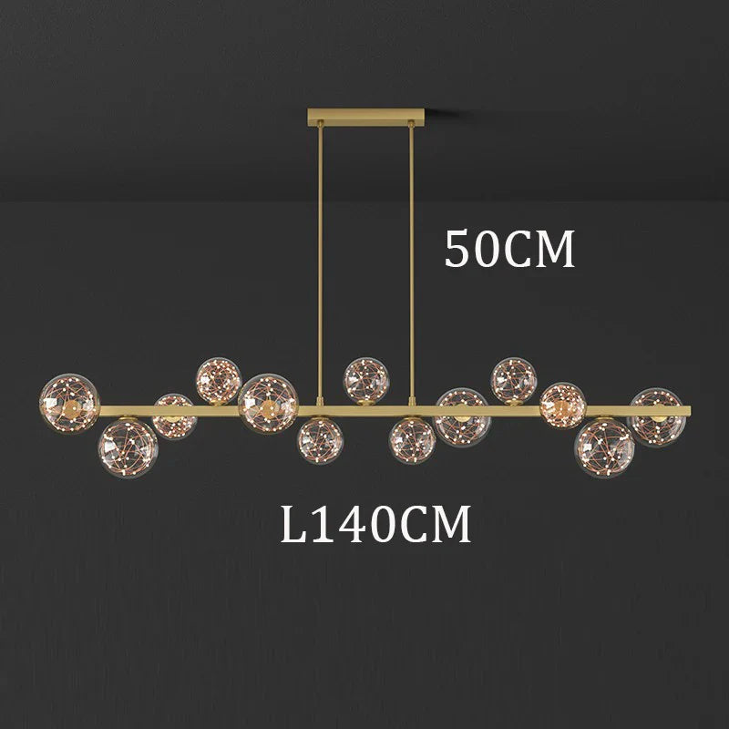Nordic Star LED Chandelier - Afralia™ Creative Modern Lighting Solution