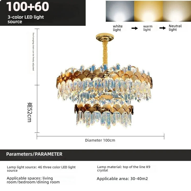 Afralia™ Crystal Pendant Light: Luxury Modern Simplicity for Restaurant, Bedroom, or Living Room