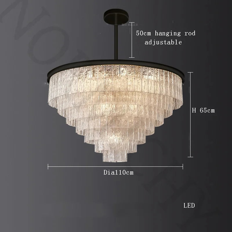 Afralia™ Crystal Chandelier Pendant Light for Luxurious Dining Room Decor