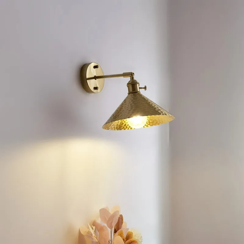 Afralia™ Copper LED Wall Light for Modern Spaces.
