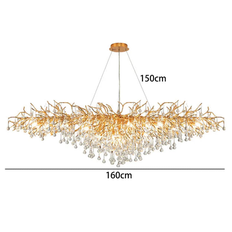 Afralia™ LED Pendant Chandeliers Modern Home Decor Indoor Lighting Living Room Dining Room