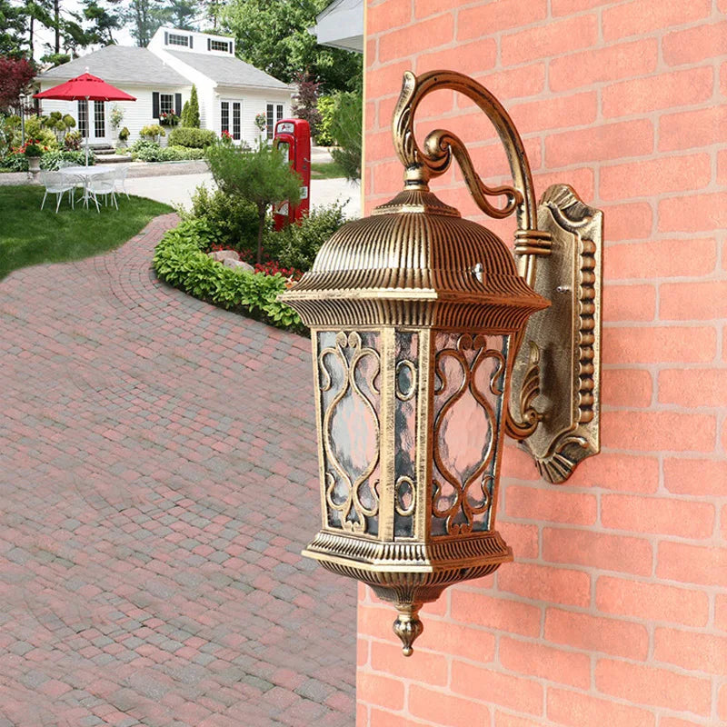 Afralia™ Outdoor Waterproof Wall Lamp for Villa Garden and Indoor Lighting