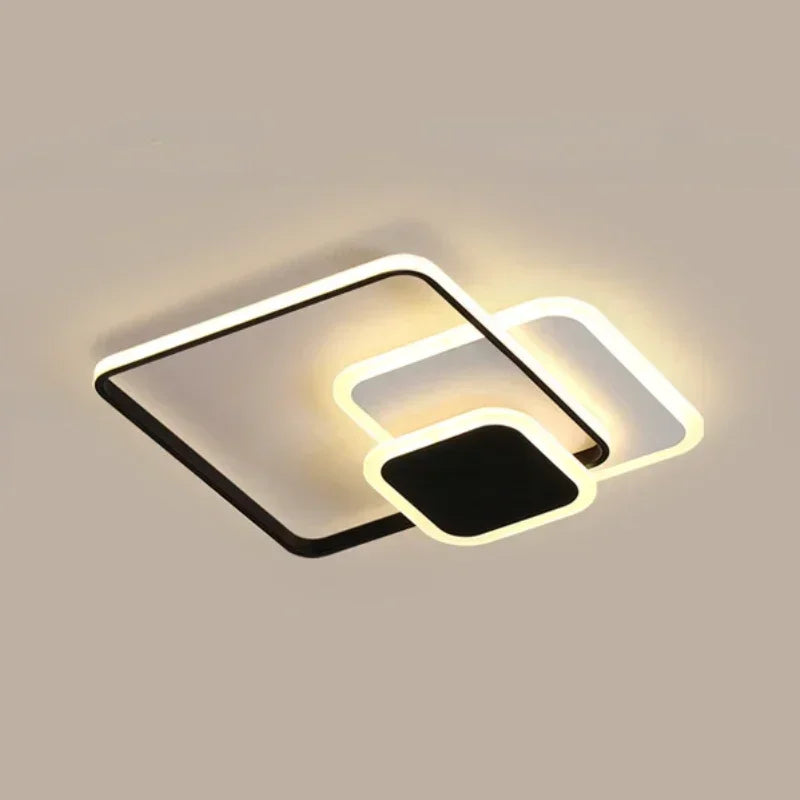 Afralia™ Nordic Minimalist LED Ceiling Light for Bedroom, Living Room, Restaurant - Home Decor Lighting