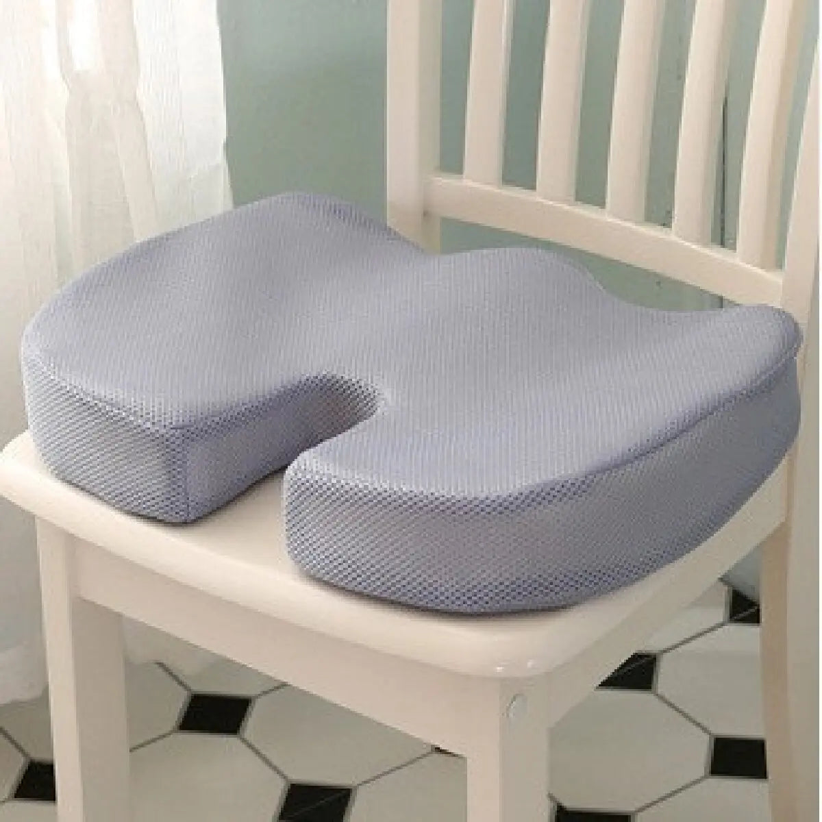 Afralia™ Memory Foam Office Chair Cushion for Hemorrhoids, Ergonomic Design for Comfort and Support