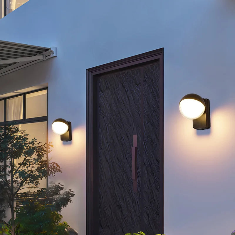 Afralia™ 2024 Wall Lamps: Waterproof & Motion Sensor for Porch/Corridor