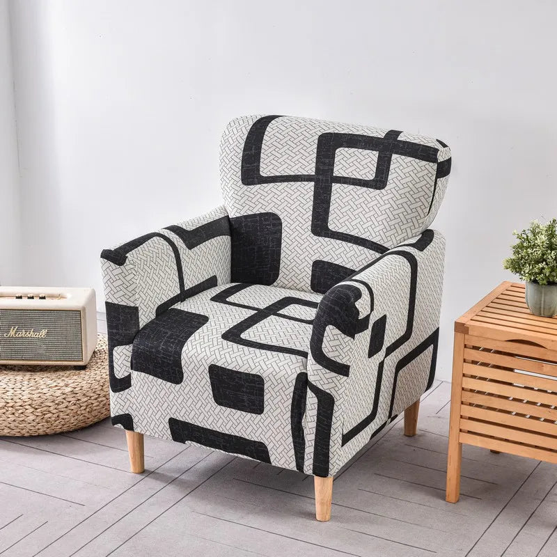 Afralia™ Accent Chair Cover Slipcover Stretch Sofa Couch Case